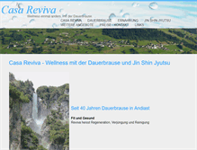 Tablet Screenshot of casa-reviva.ch